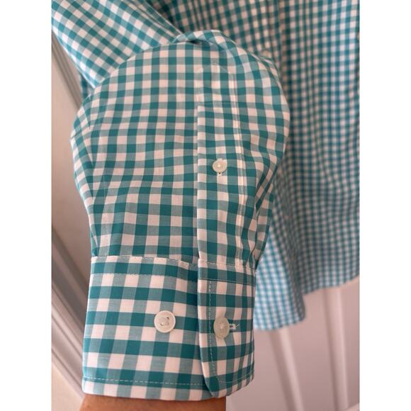 Jones New York Signature Women's Size-Large, green Print Long Sleeve - Picture 13 of 15